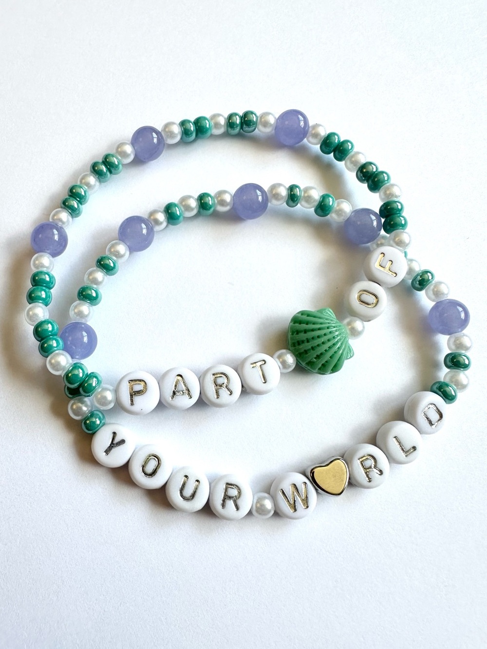 Mermaid Inspired Bracelet Set Part of Your World